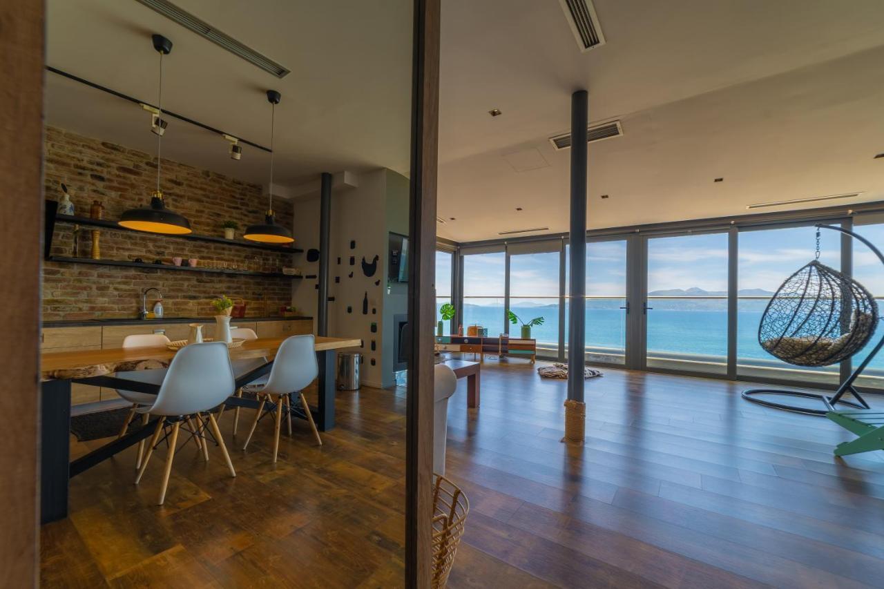 Epirus Hotel Sarande Bagian luar foto