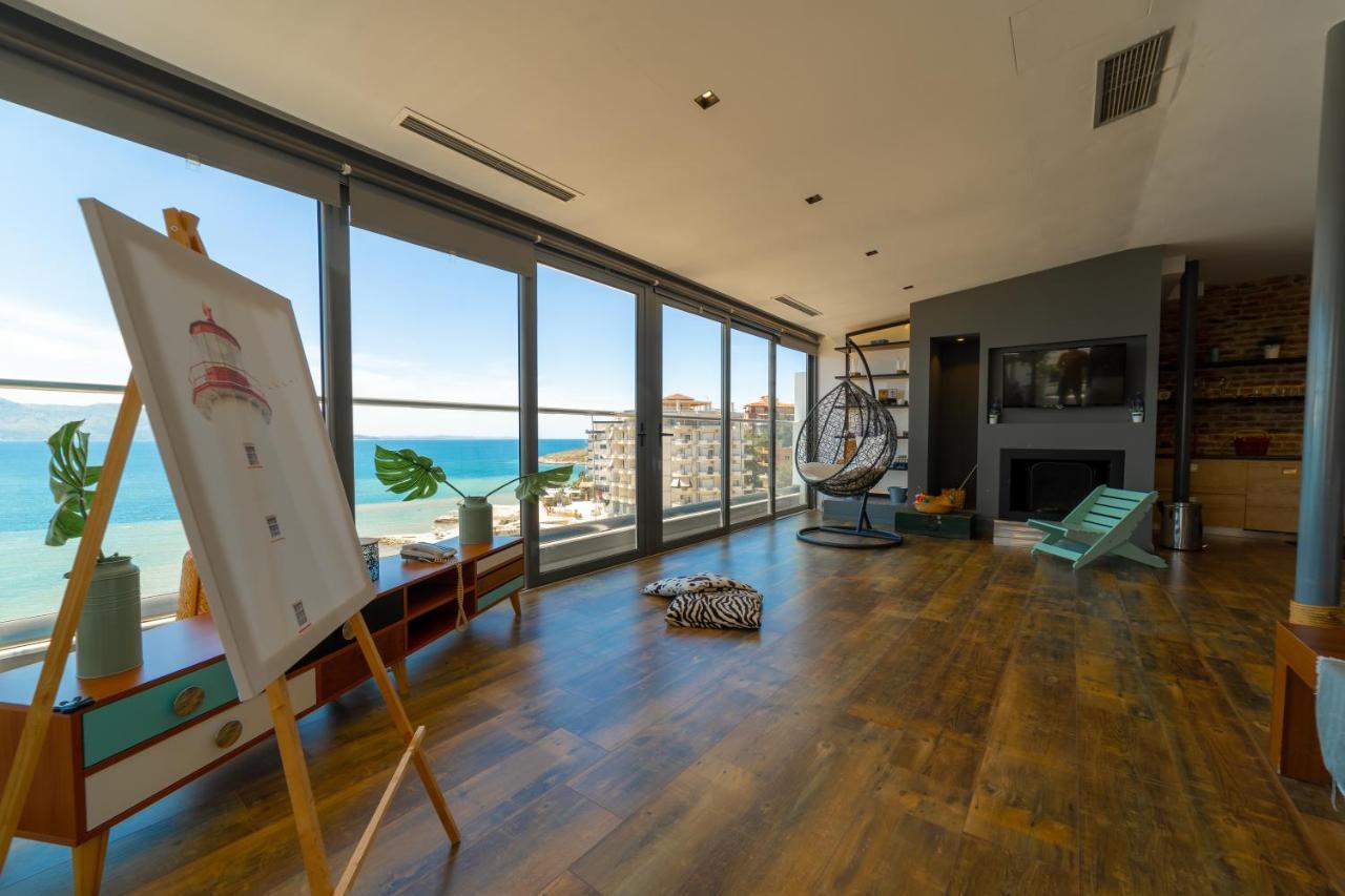 Epirus Hotel Sarande Bagian luar foto