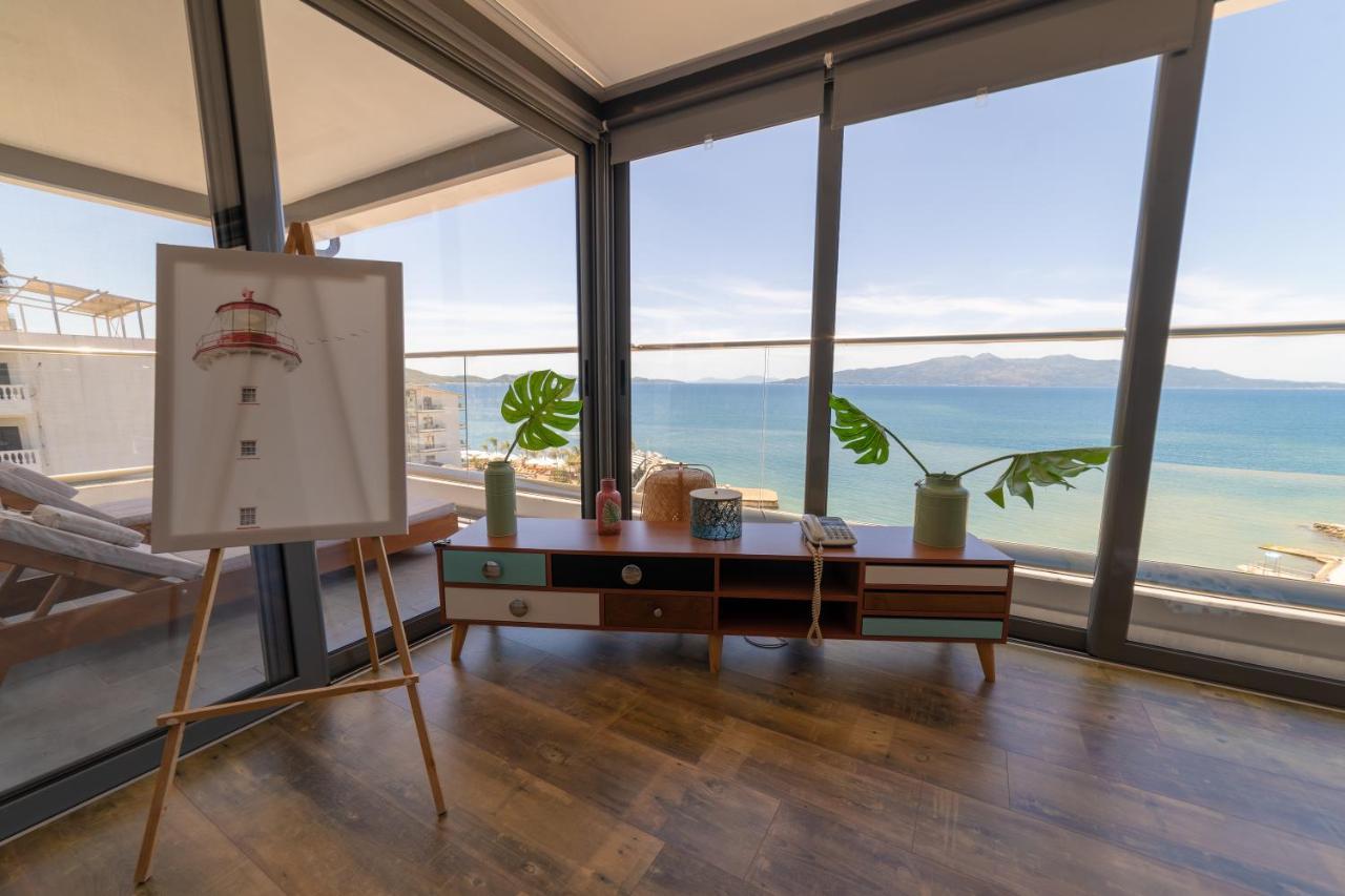 Epirus Hotel Sarande Bagian luar foto