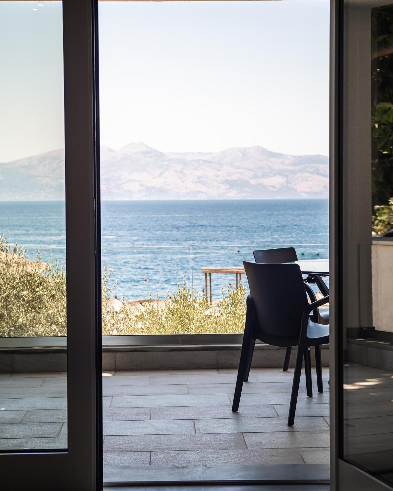 Epirus Hotel Sarande Bagian luar foto