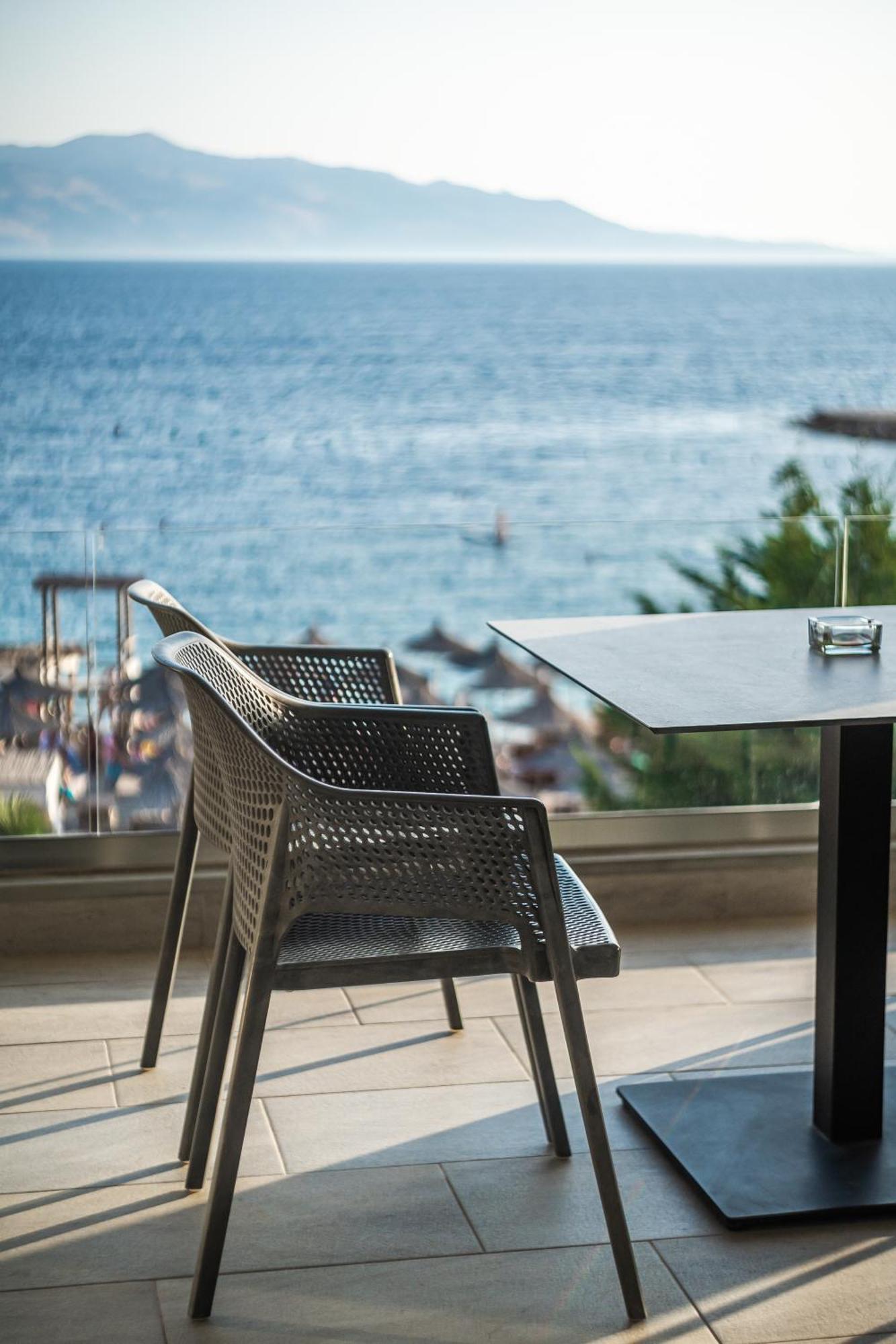 Epirus Hotel Sarande Bagian luar foto