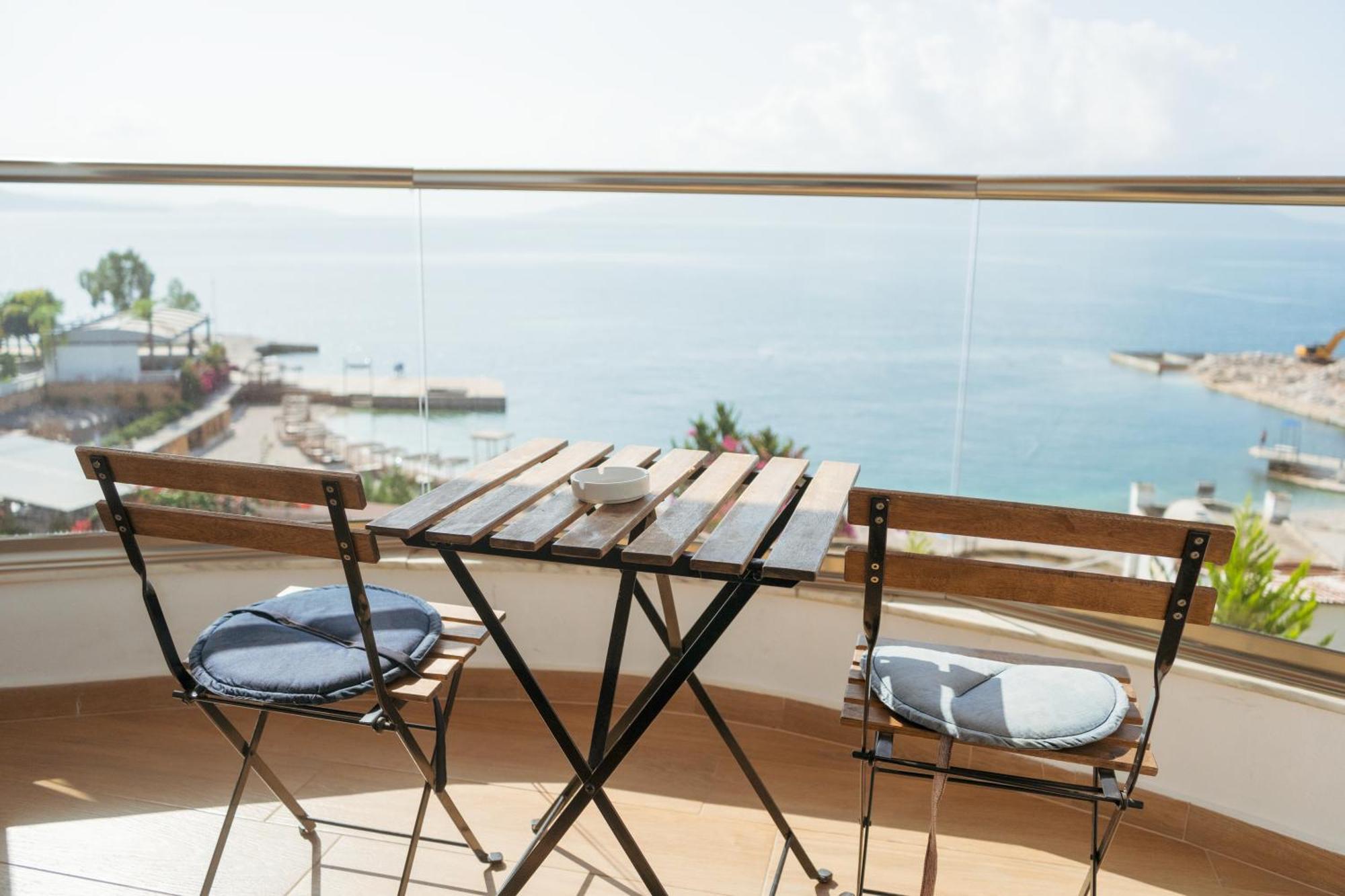 Epirus Hotel Sarande Bagian luar foto