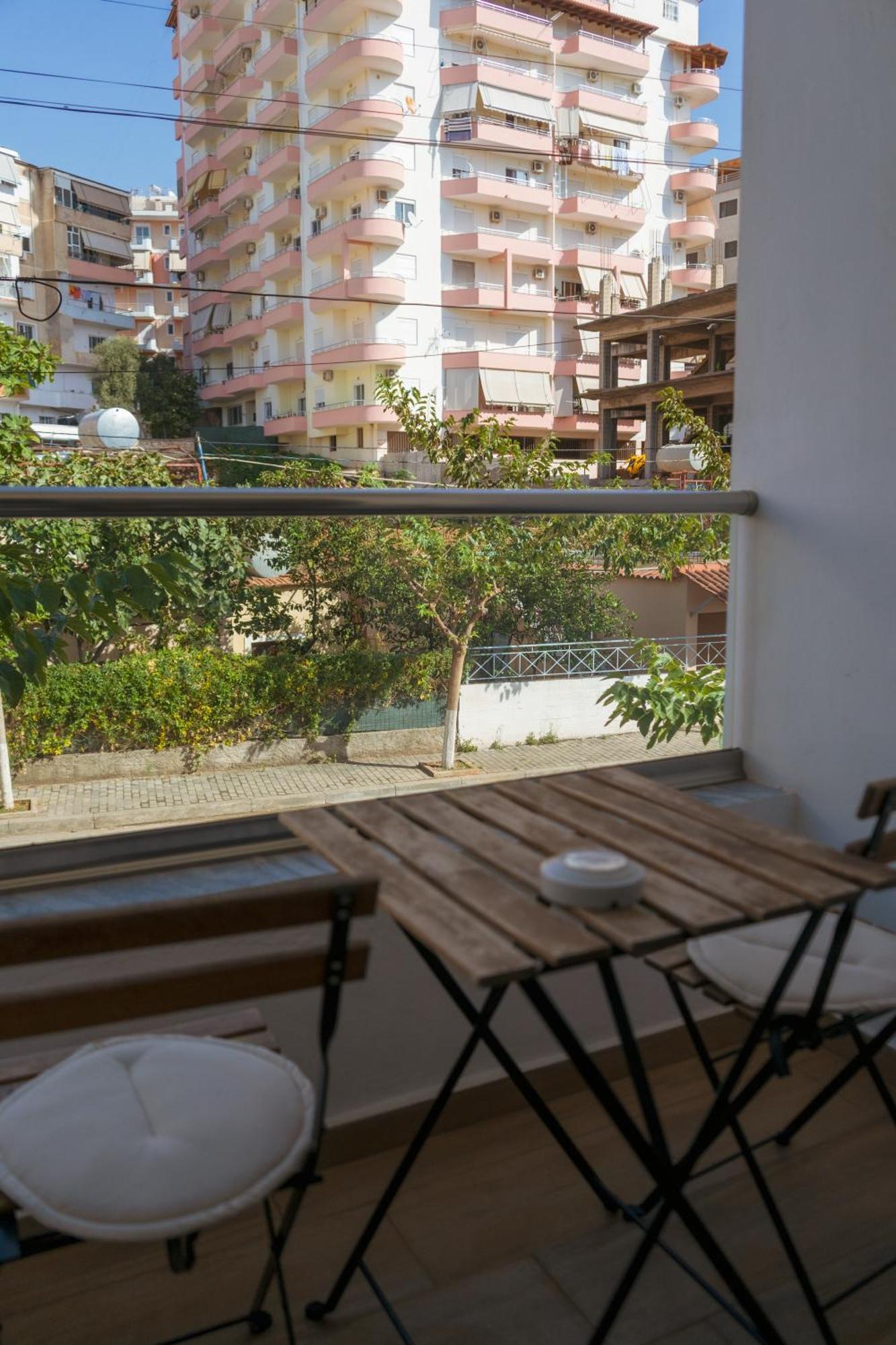 Epirus Hotel Sarande Bagian luar foto