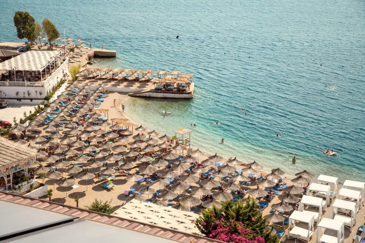 Epirus Hotel Sarande Bagian luar foto