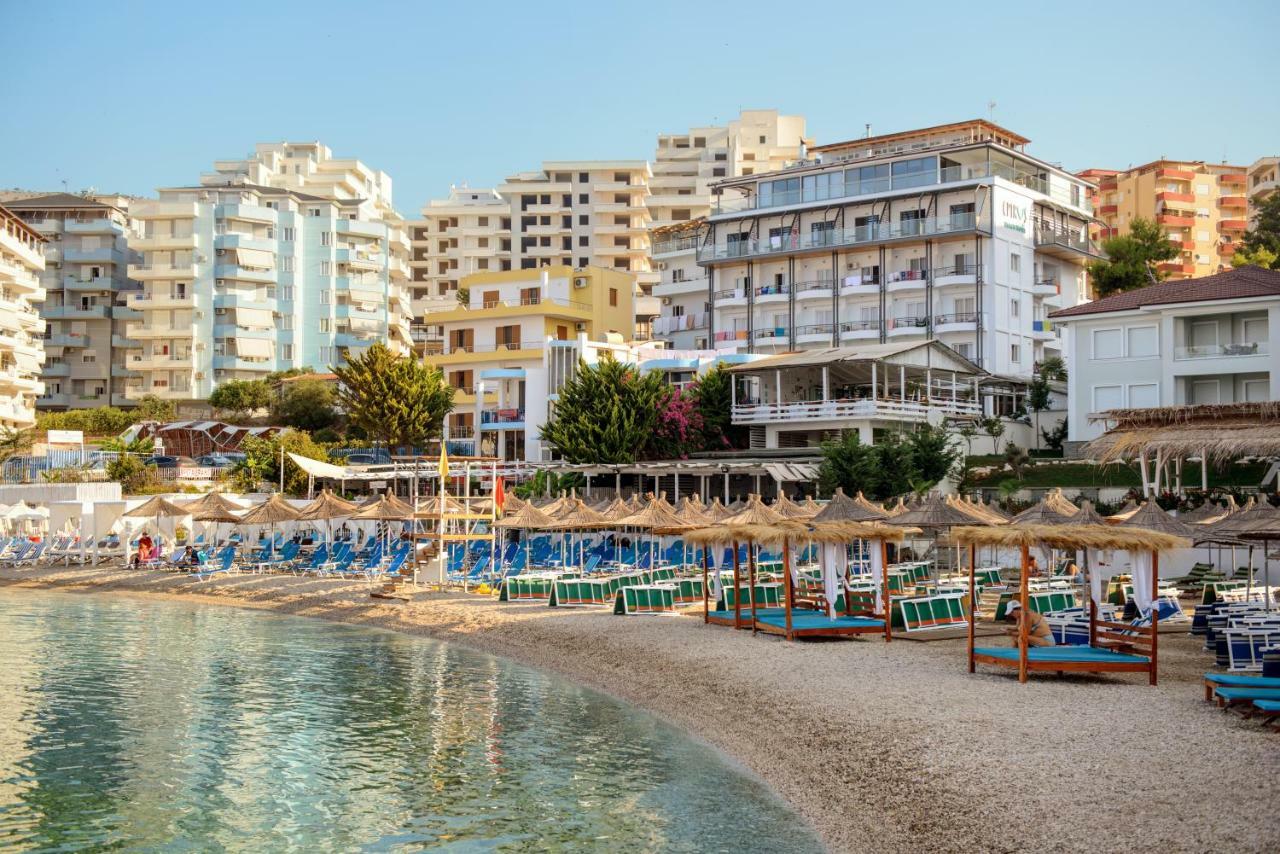 Epirus Hotel Sarande Bagian luar foto