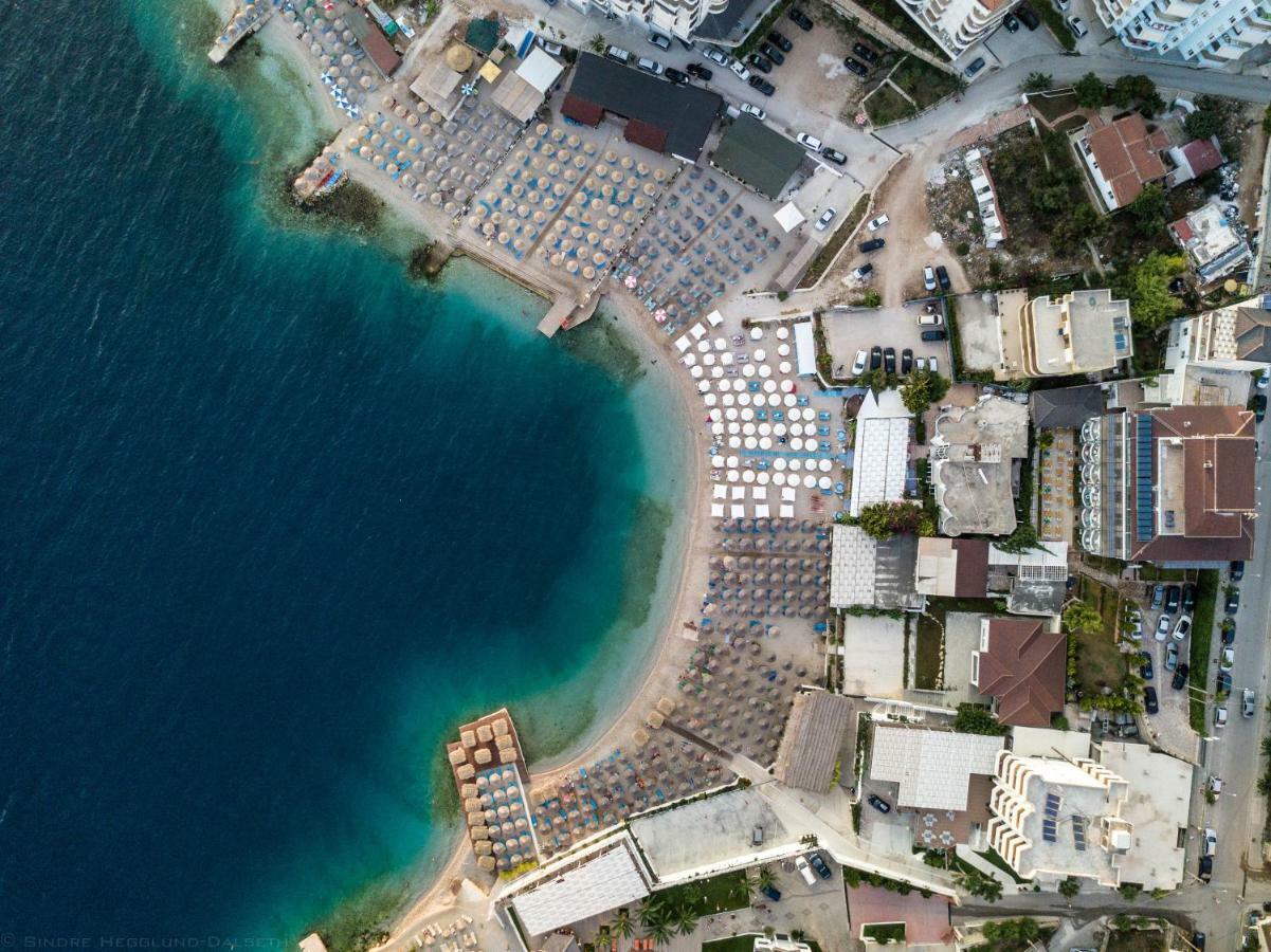 Epirus Hotel Sarande Bagian luar foto